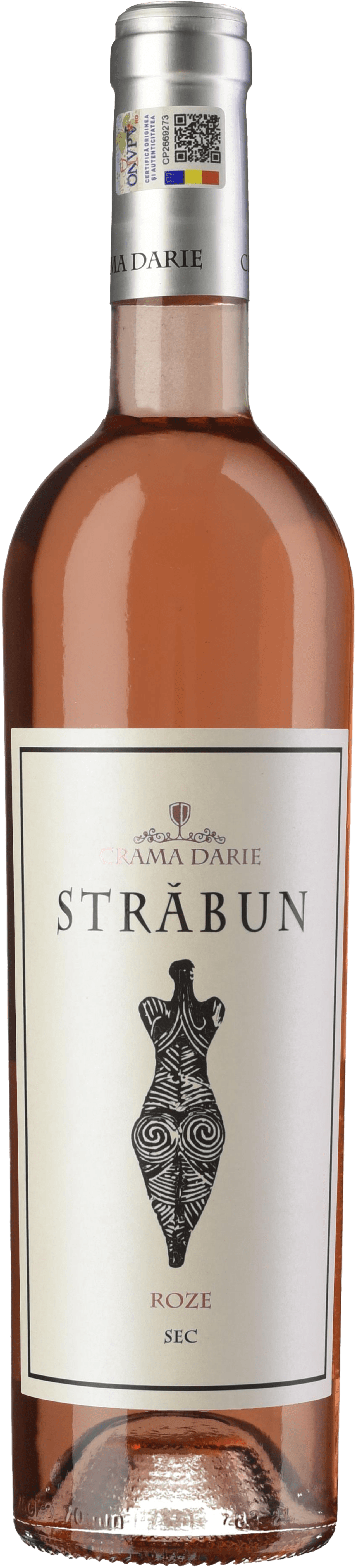 Sticlă de vin Străbun Roze 2024, Cabernet Sauvignon, Merlot, 2024