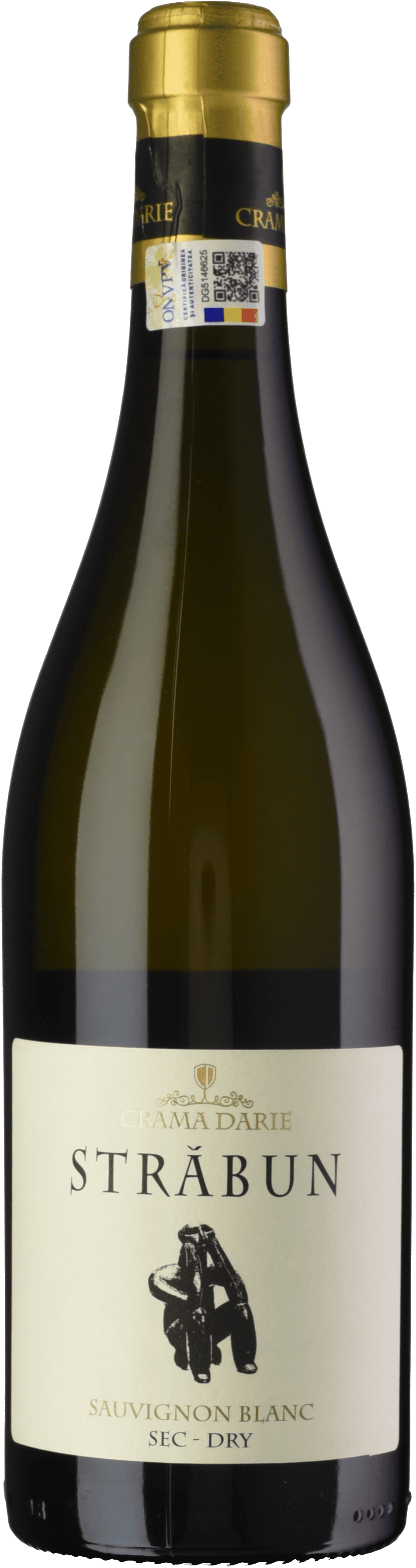 Sticlă de vin Străbun Sauvignon Blanc 2024, Sauvignon Blanc, 2024